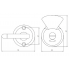 Фиксатор Avers WC-5412-NI